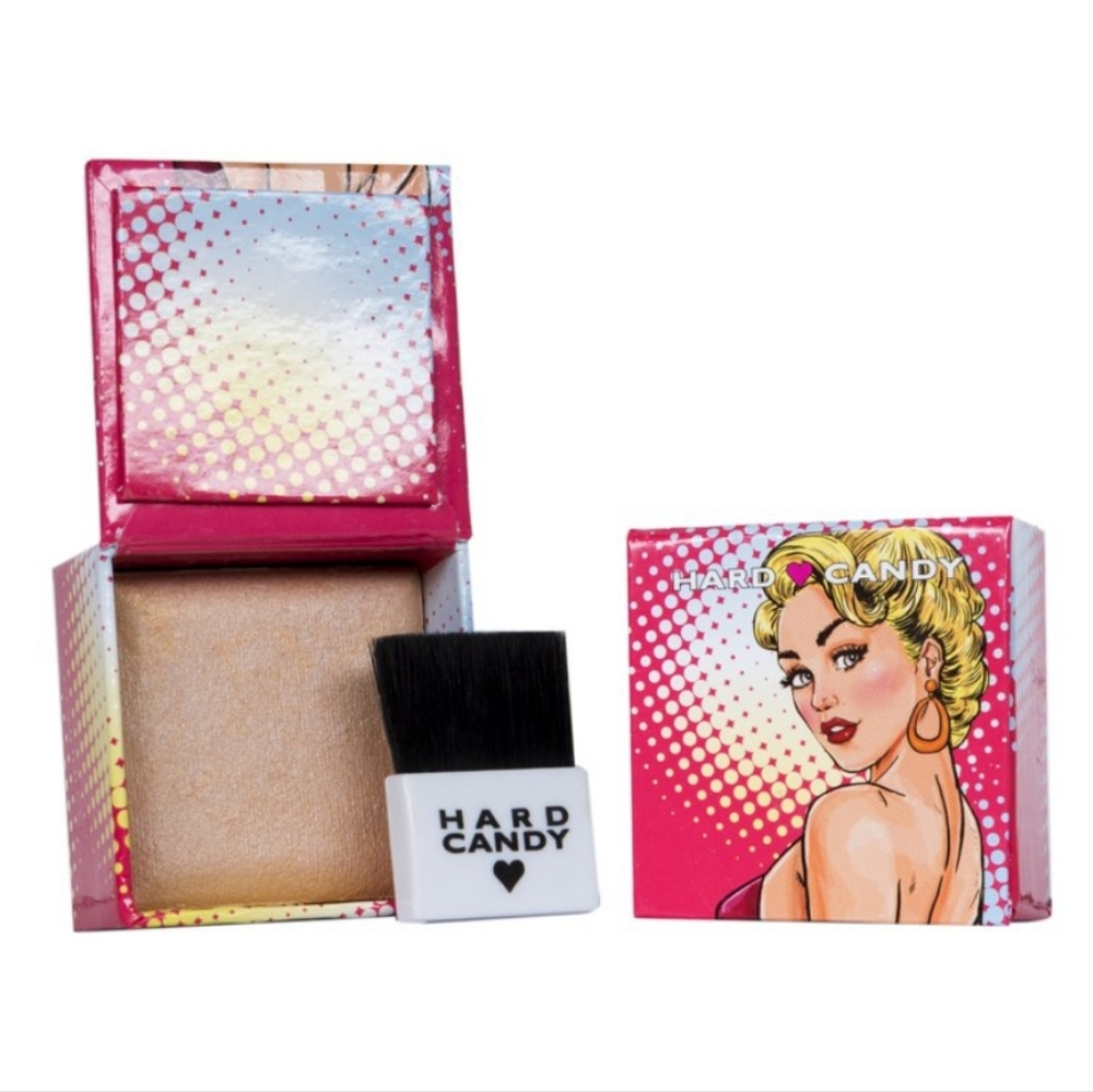 Hard Candy Fox In A Box Glamour Girl Marbleized Baked Highlighter 1342 New